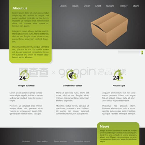 全球航运网站模板设计与微信第三方程序开发 一体化解决方案